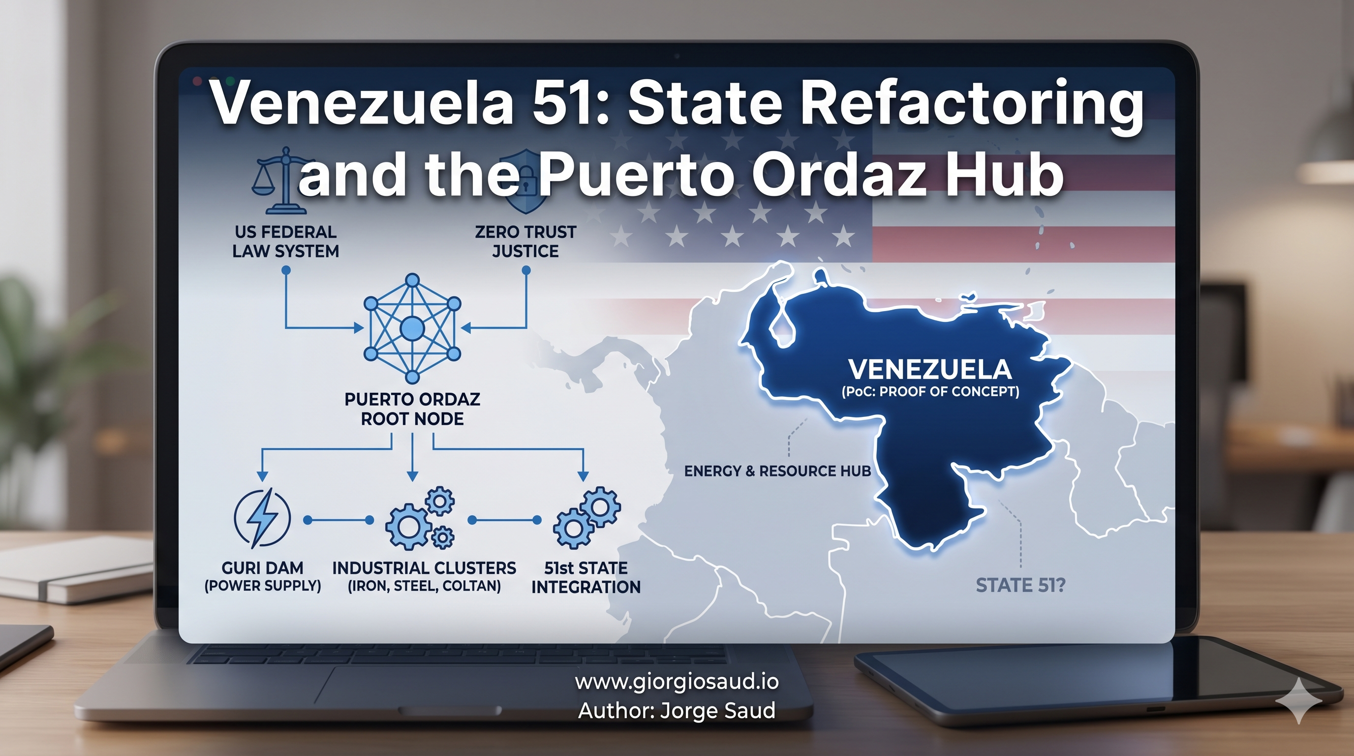 Architecture of a new integrated Venezuela